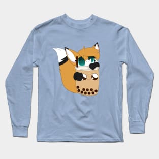 Boba Plush Fox Long Sleeve T-Shirt